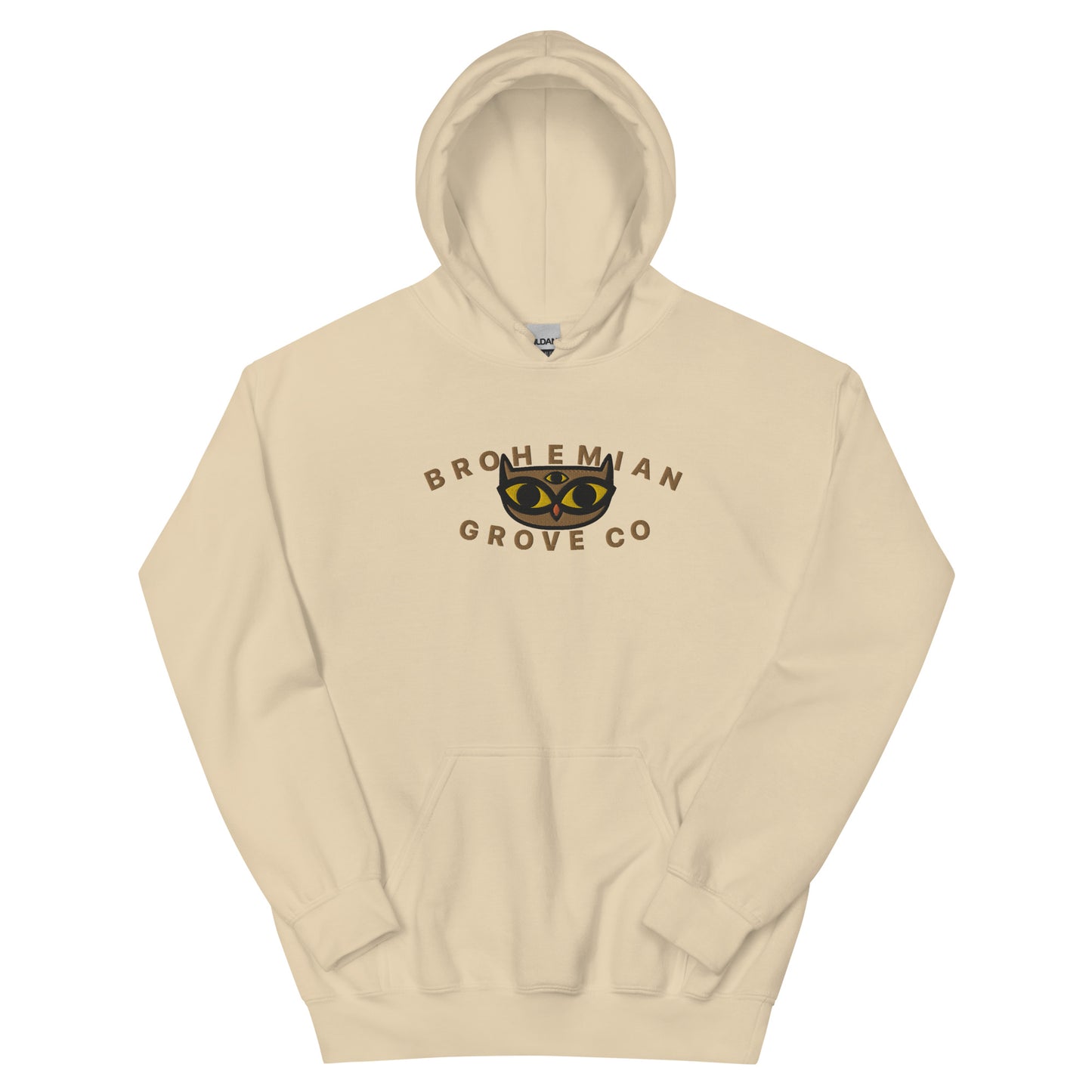 BGC Cute Owl Embroidered Unisex Hoodie