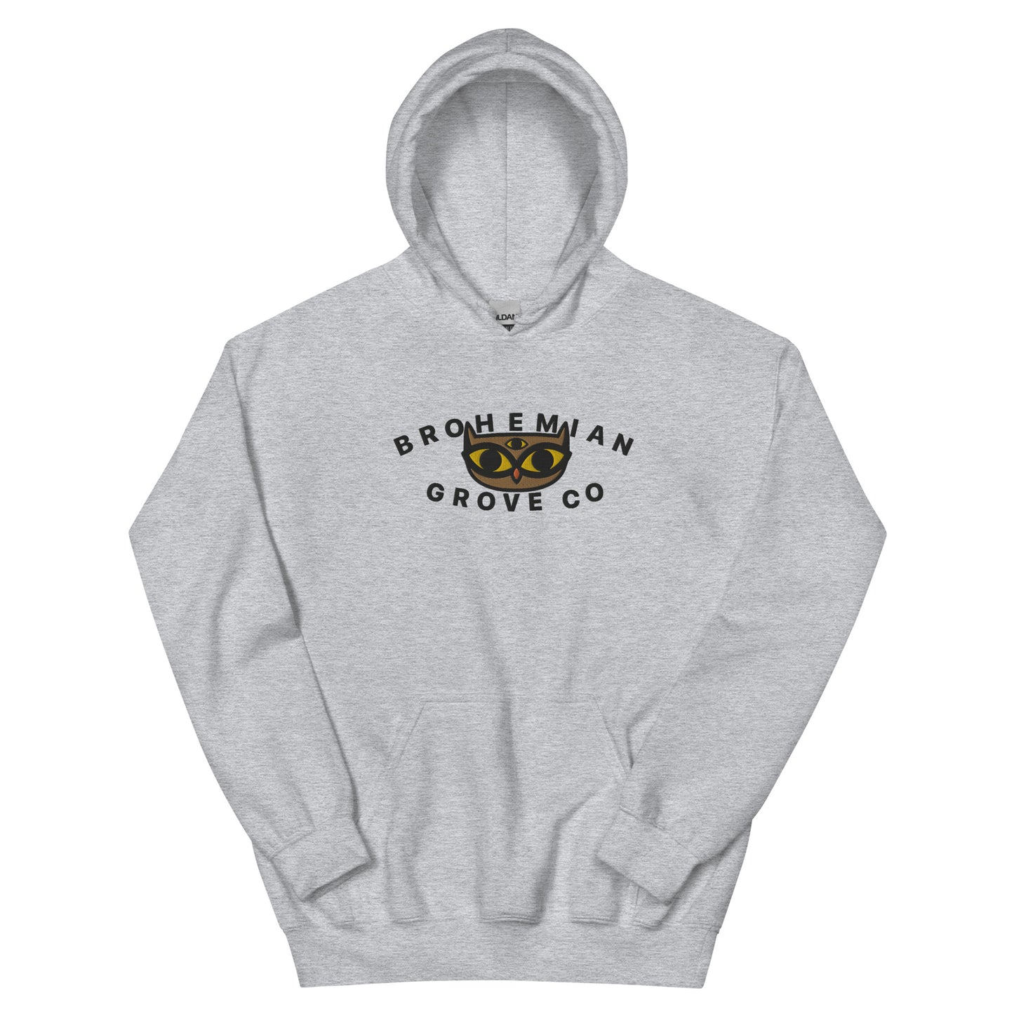 BGC Cute Owl Embroidered Unisex Hoodie