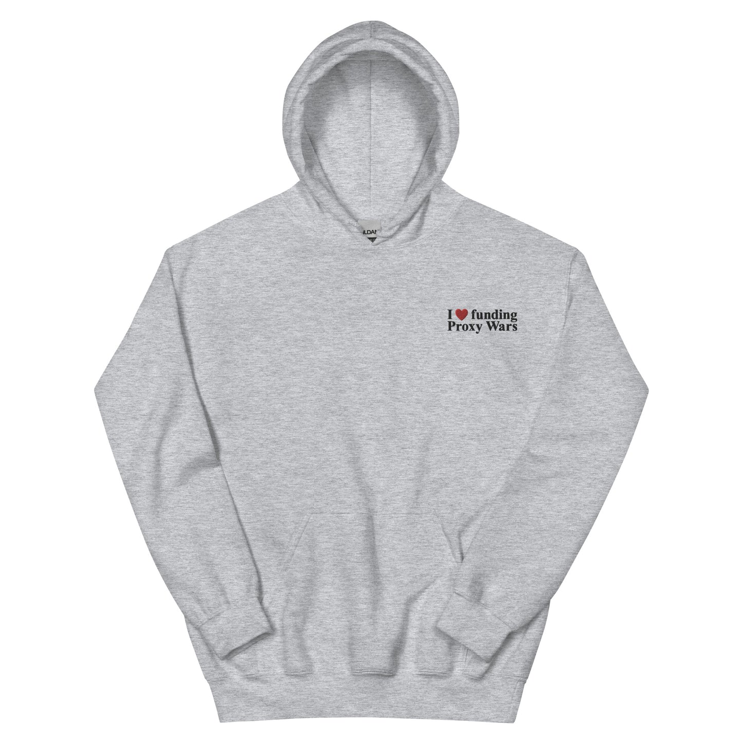 I love funding Proxy Wars OTH Embroidered Unisex Hoodie