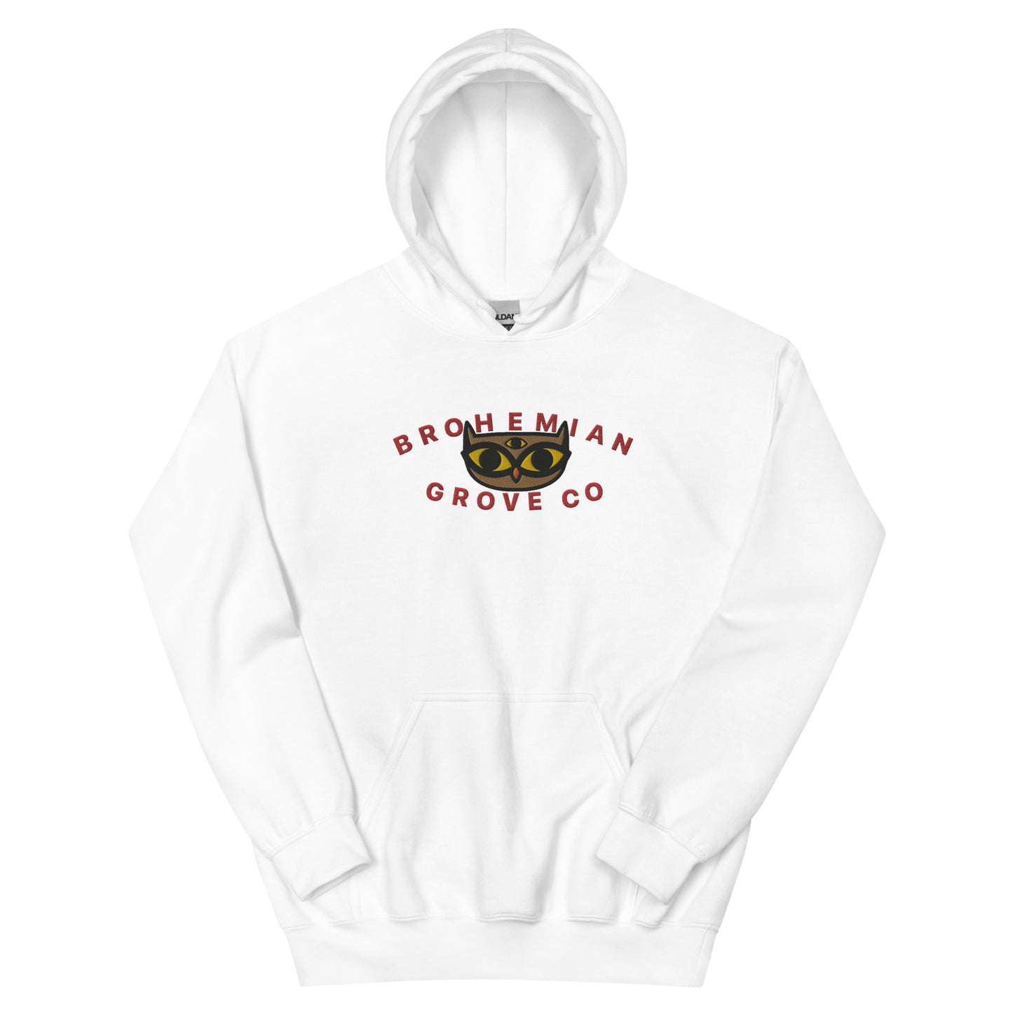 BGC Cute Owl Embroidered Unisex Hoodie