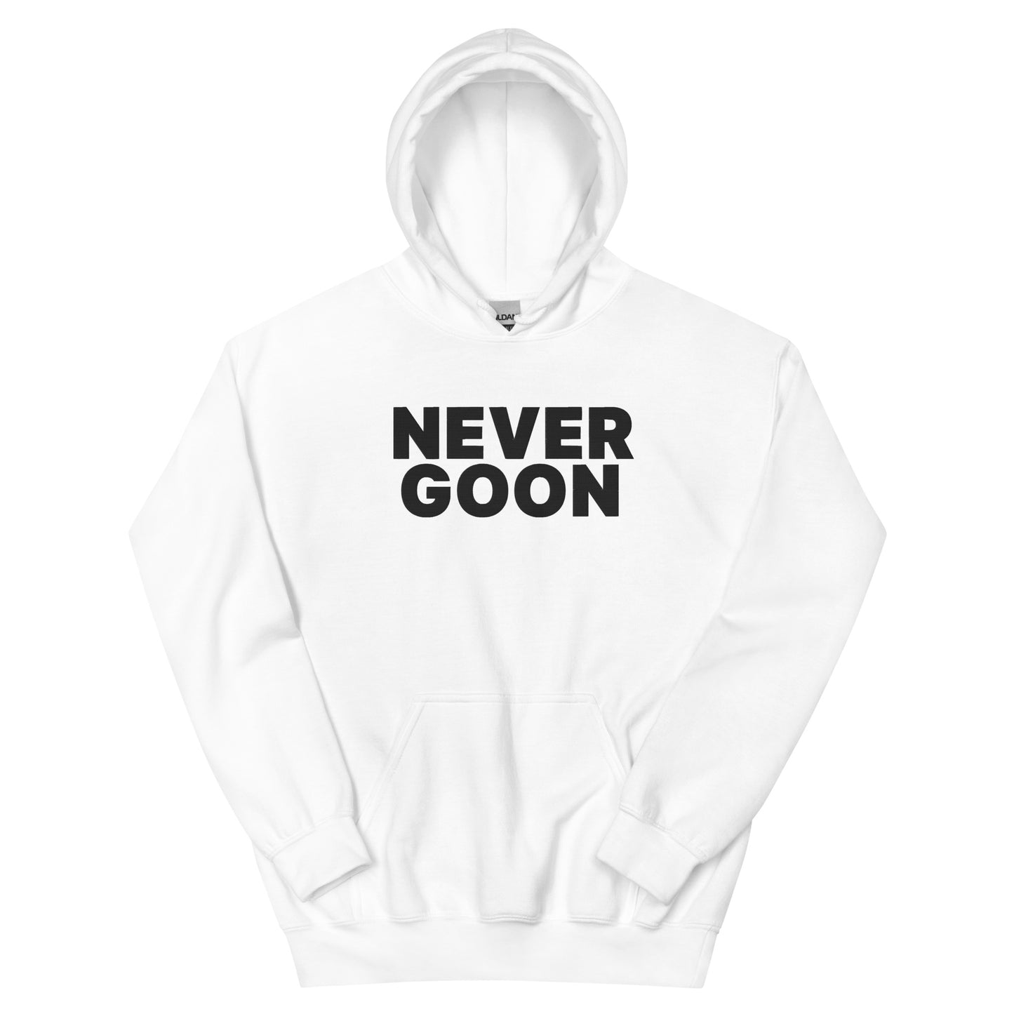 Never Goon Embroidered Unisex Hoodie