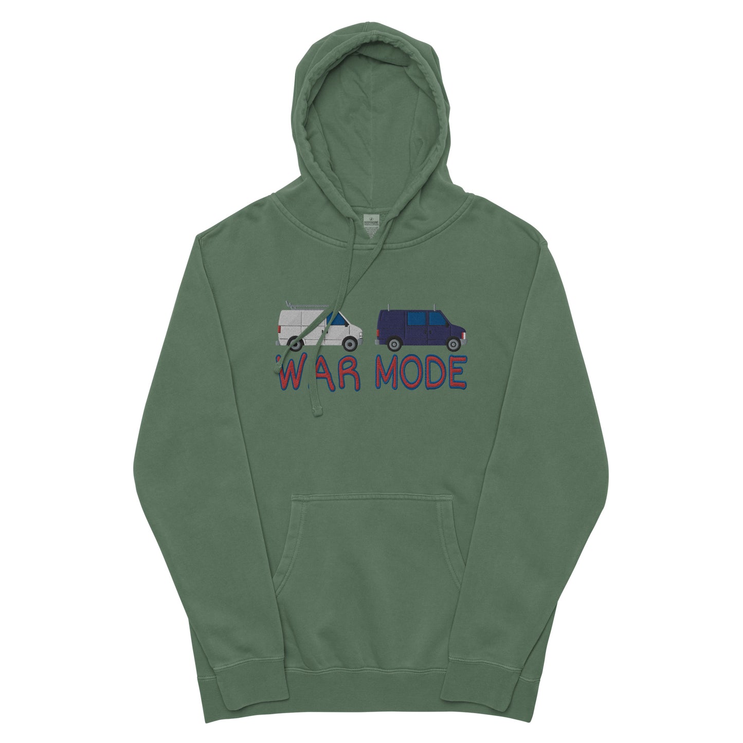 Vans Unisex Embroidered Pigment-Dyed Hoodie