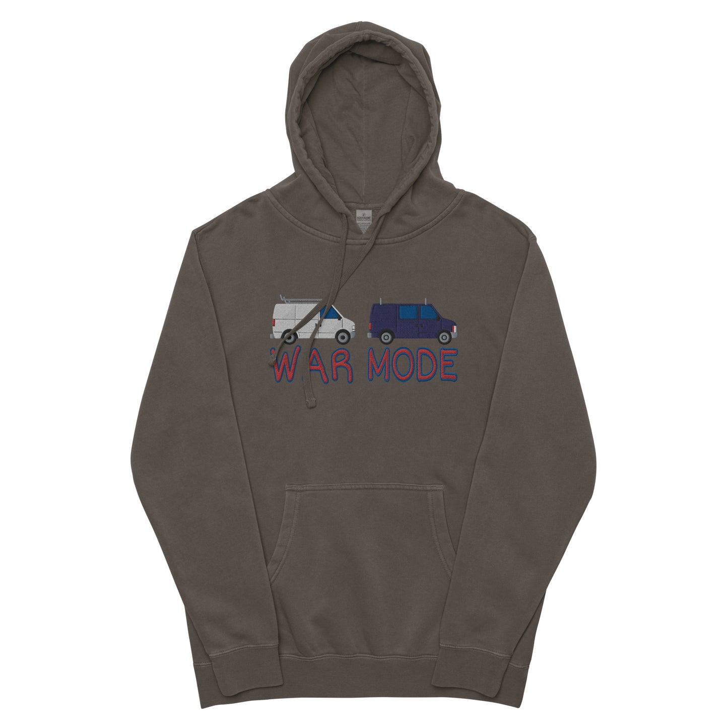 Vans Unisex Embroidered Pigment-Dyed Hoodie