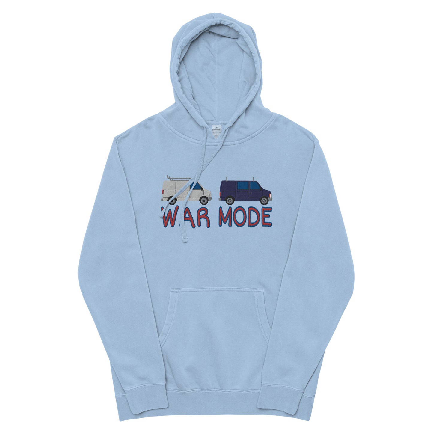 Vans Unisex Embroidered Pigment-Dyed Hoodie