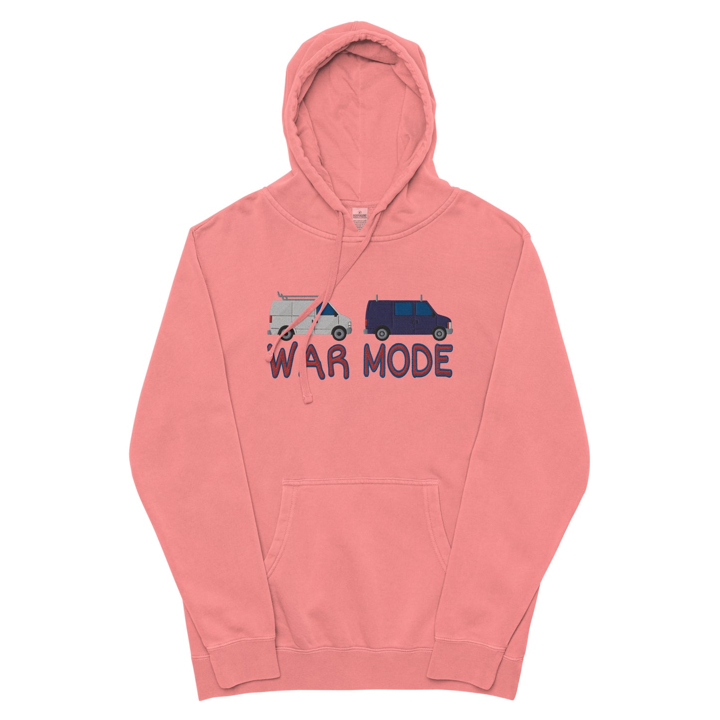 Vans Unisex Embroidered Pigment-Dyed Hoodie