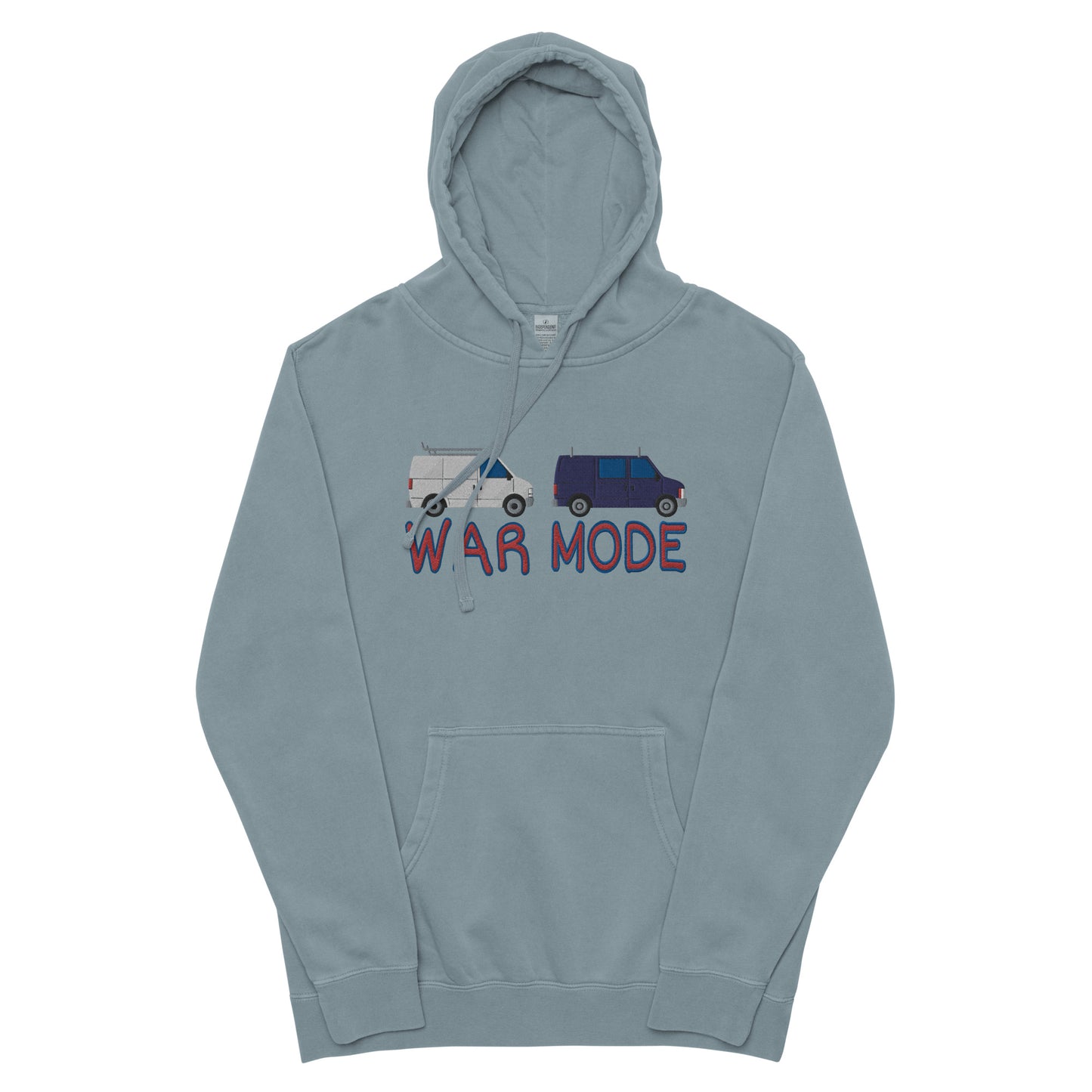 Vans Unisex Embroidered Pigment-Dyed Hoodie