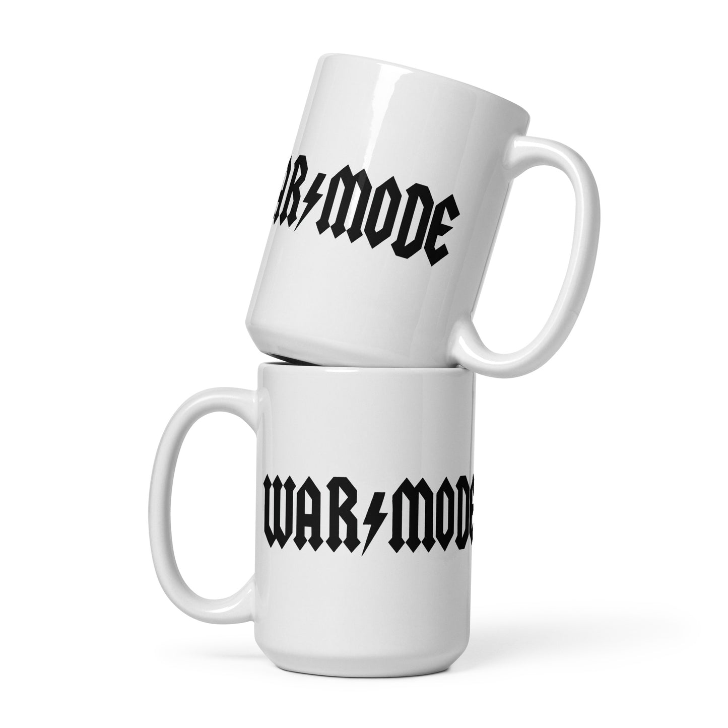 WM AC DC White Glossy Mug
