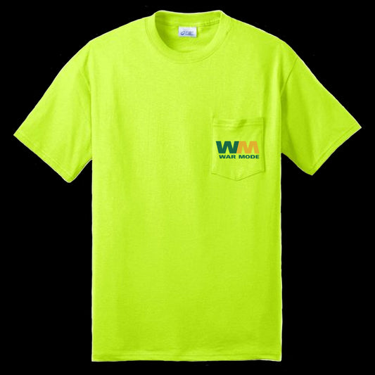 War Management Hi Vis Unisex Pocket T-Shirt