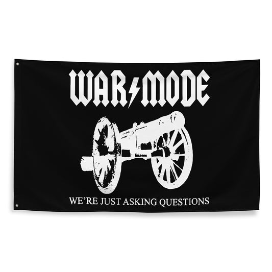 Cannon One Sided Flag