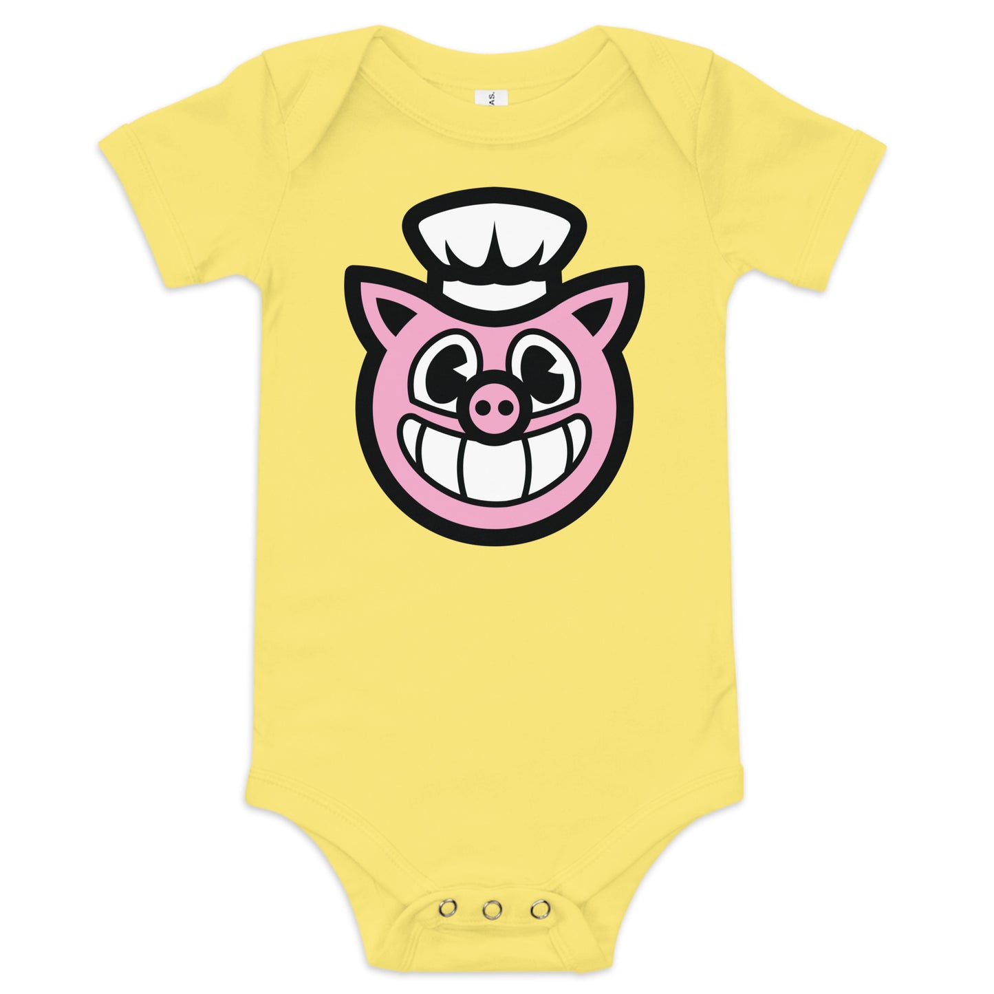 Lil' Harry's BBQ Pig Baby Short Sleeve Onesie