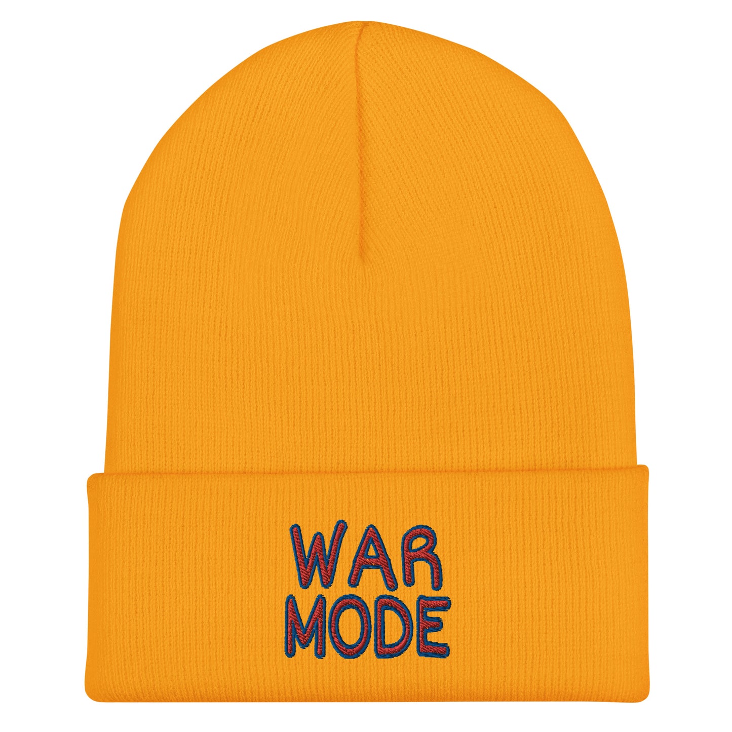 WM Classic Logo Stacked Cuffed Beanie