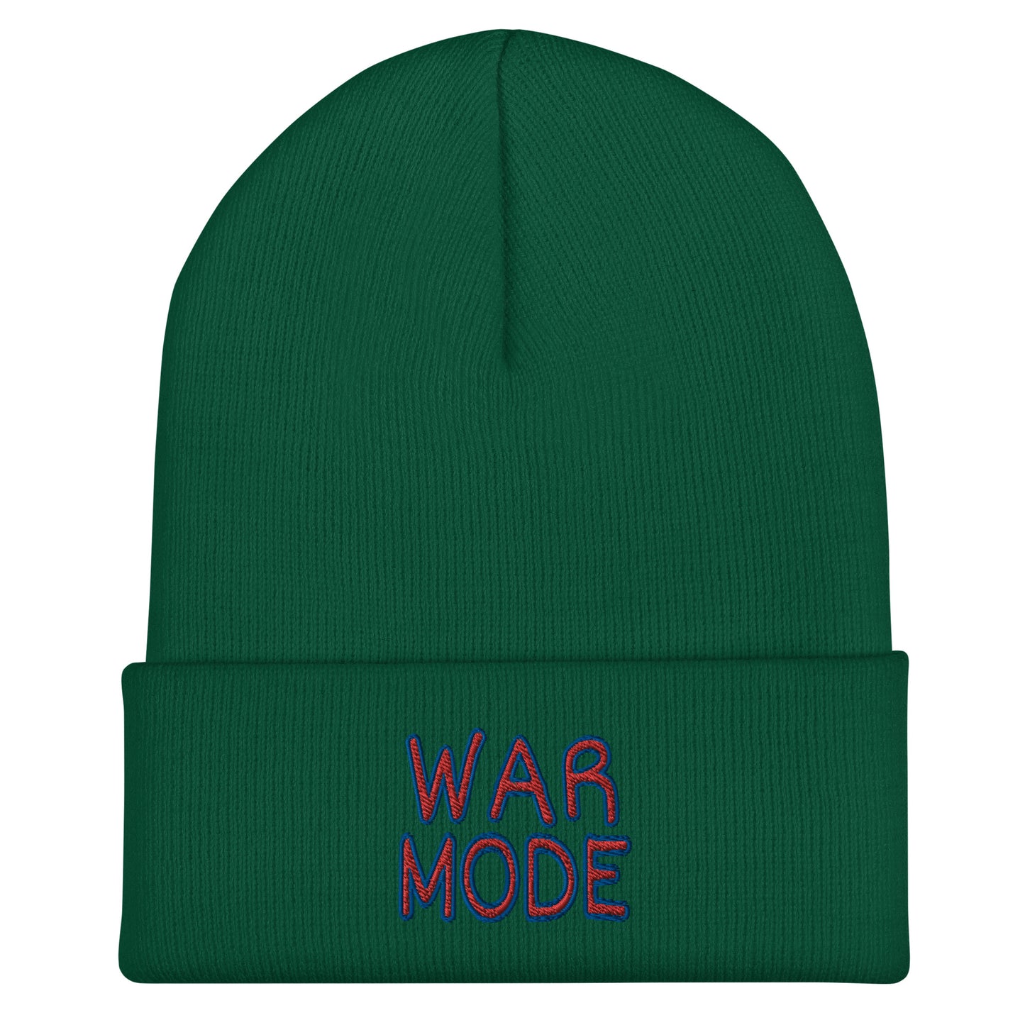 WM Classic Logo Stacked Cuffed Beanie