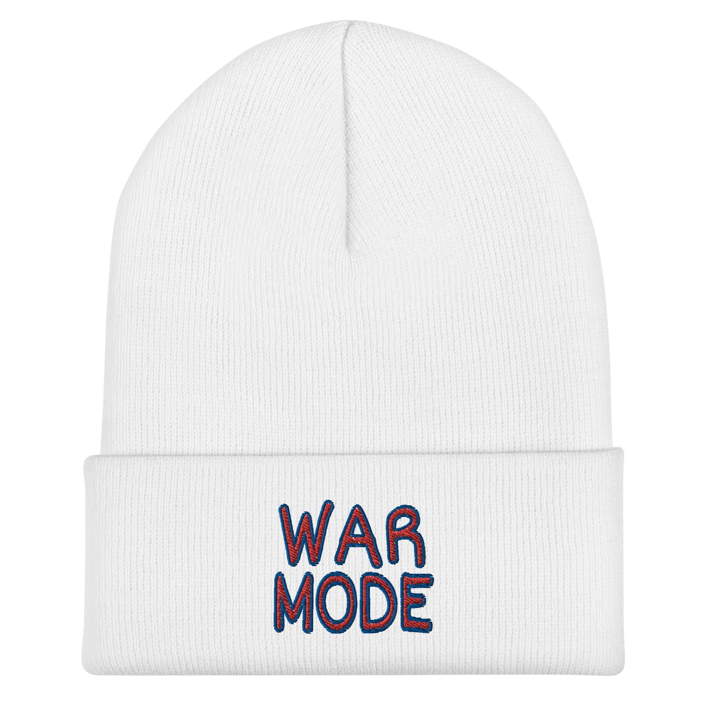 WM Classic Logo Stacked Cuffed Beanie