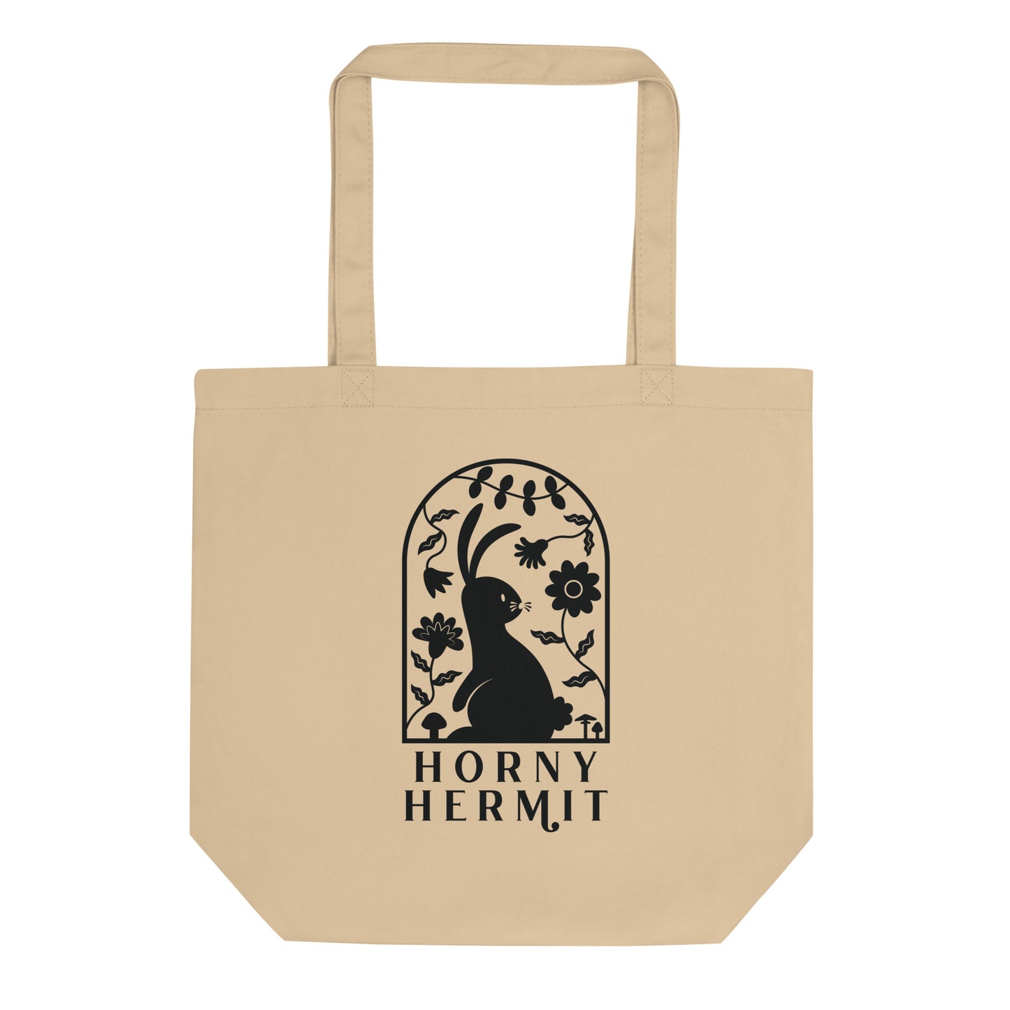 Horny Hermit Stacked Eco Tote Bag