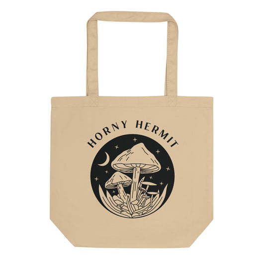 Horny Hermit Mushrooms Eco Tote Bag