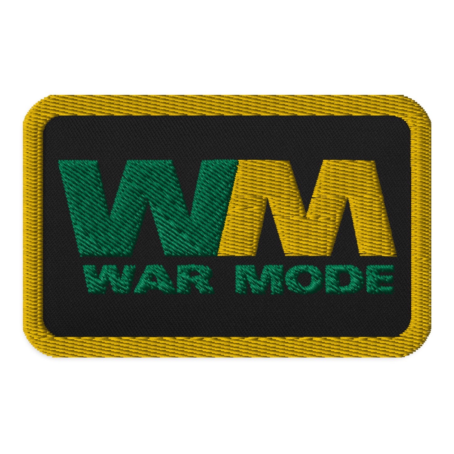 War Management Embroidered Patches