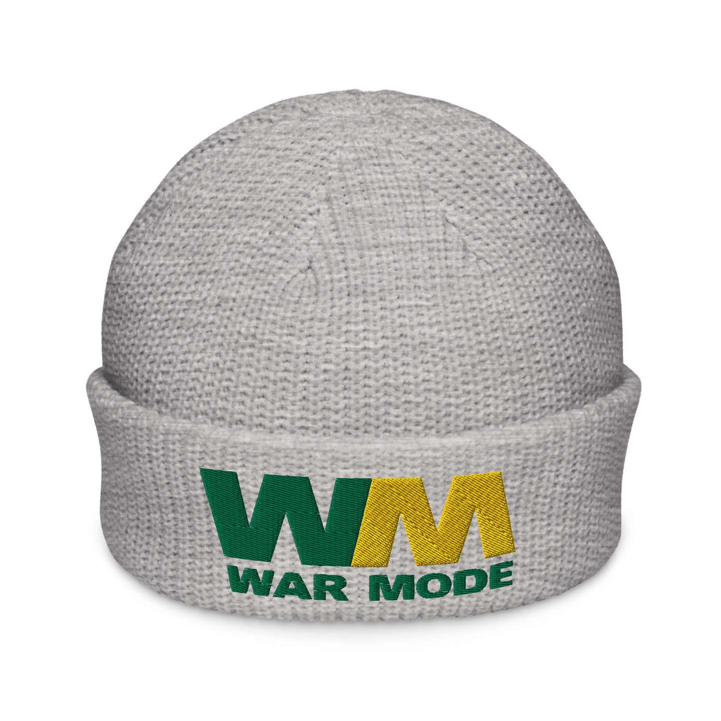 War Management Embroidered Fisherman Beanie