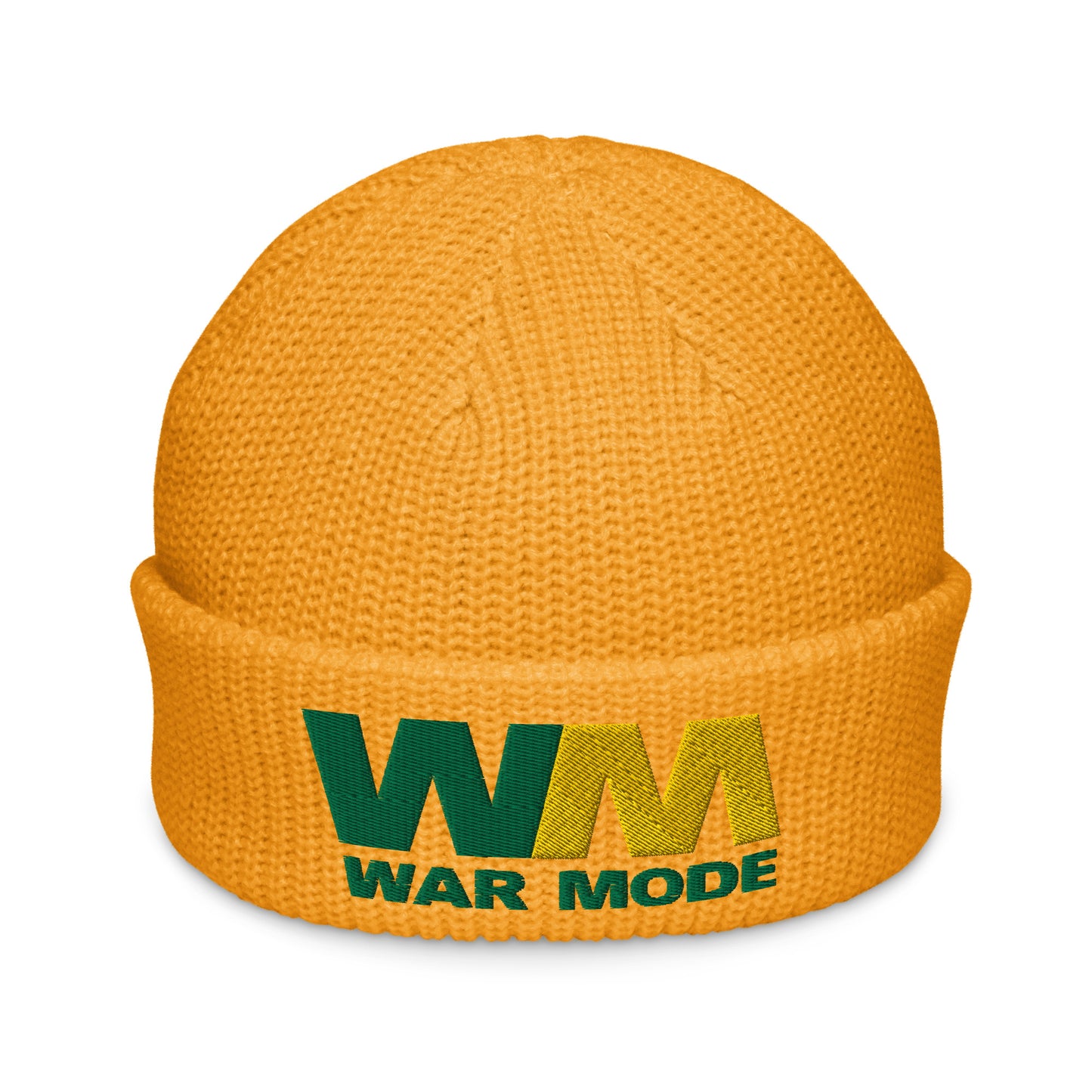 War Management Embroidered Fisherman Beanie