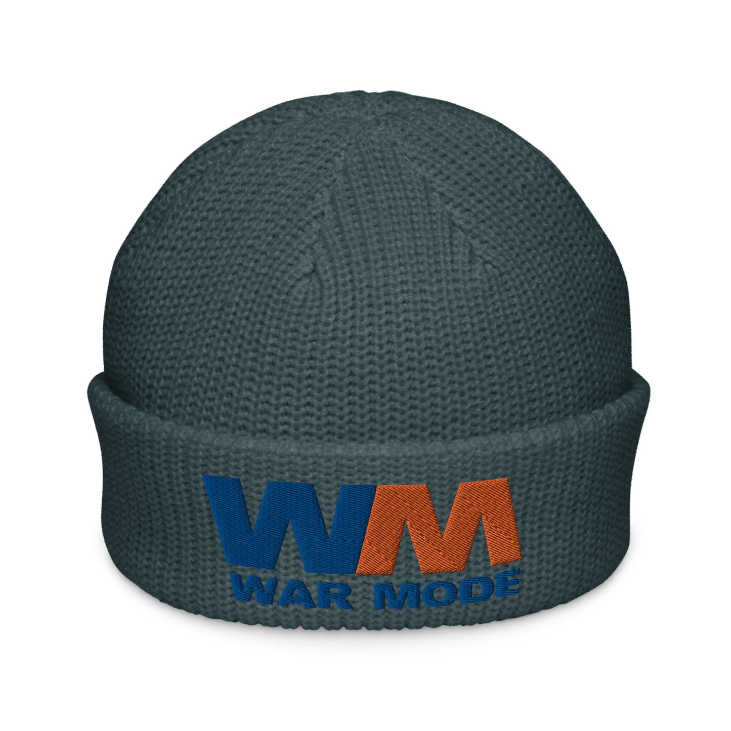 War Management Embroidered Fisherman Beanie