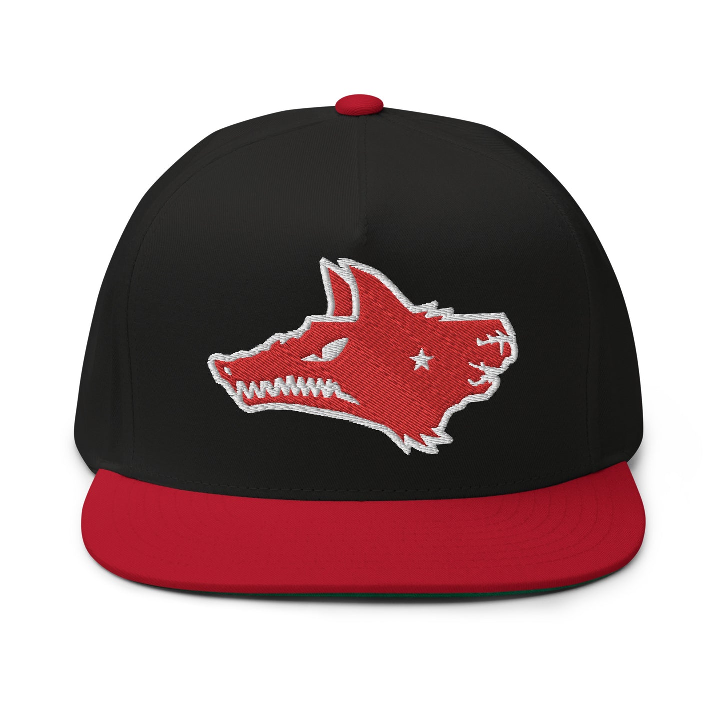 NC Wolf Flat Bill Cap