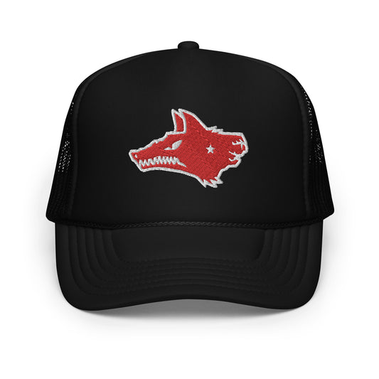 NC Wolf Foam Trucker Hat