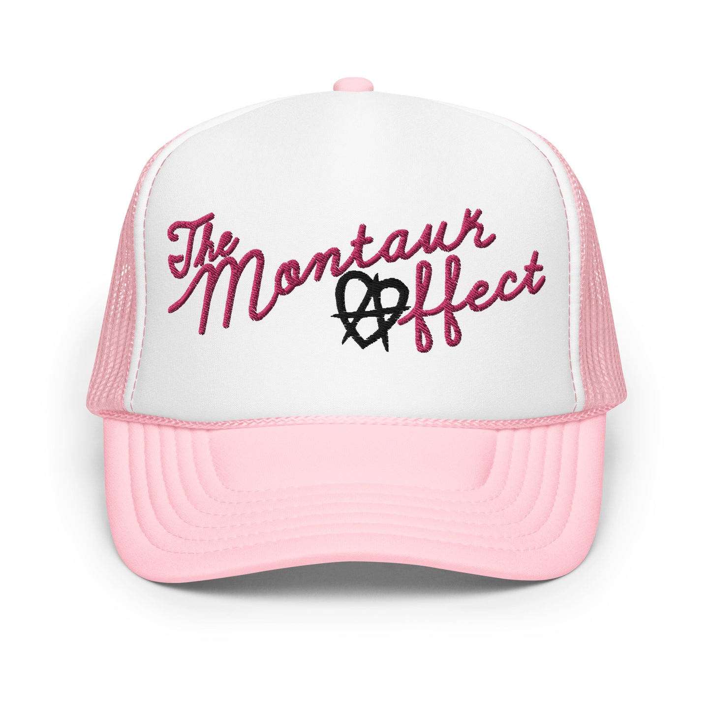 The Montauk Effect Script Foam Trucker Hat