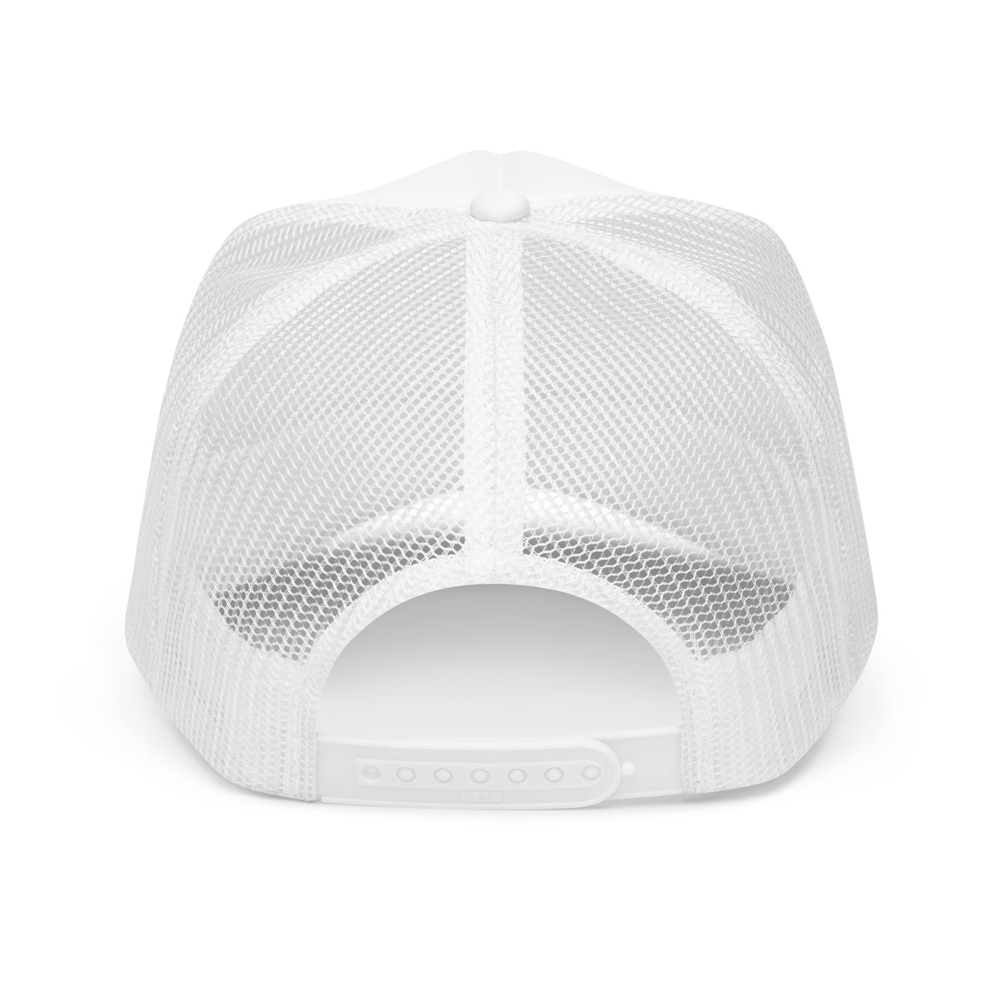 The Montauk Effect Script Foam Trucker Hat