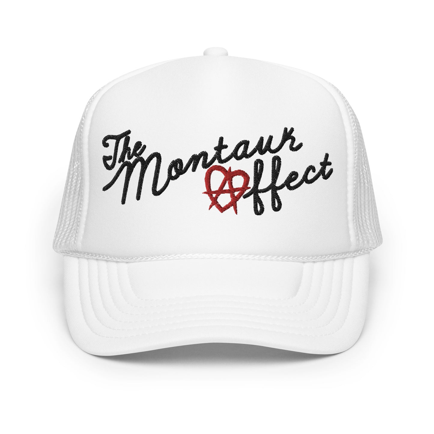The Montauk Effect Script Foam Trucker Hat
