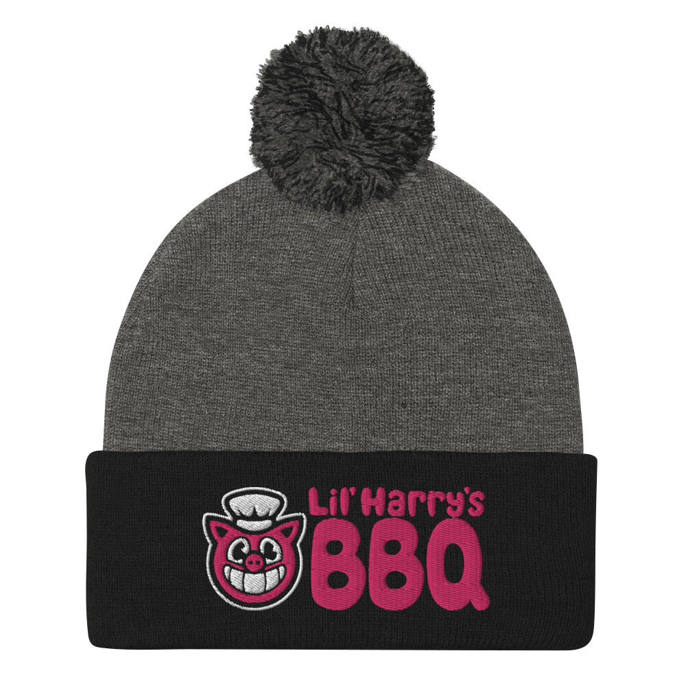 Lil' Harry's BBQ Pom-Pom Beanie