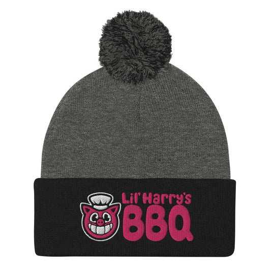 Lil' Harry's BBQ Pom-Pom Beanie