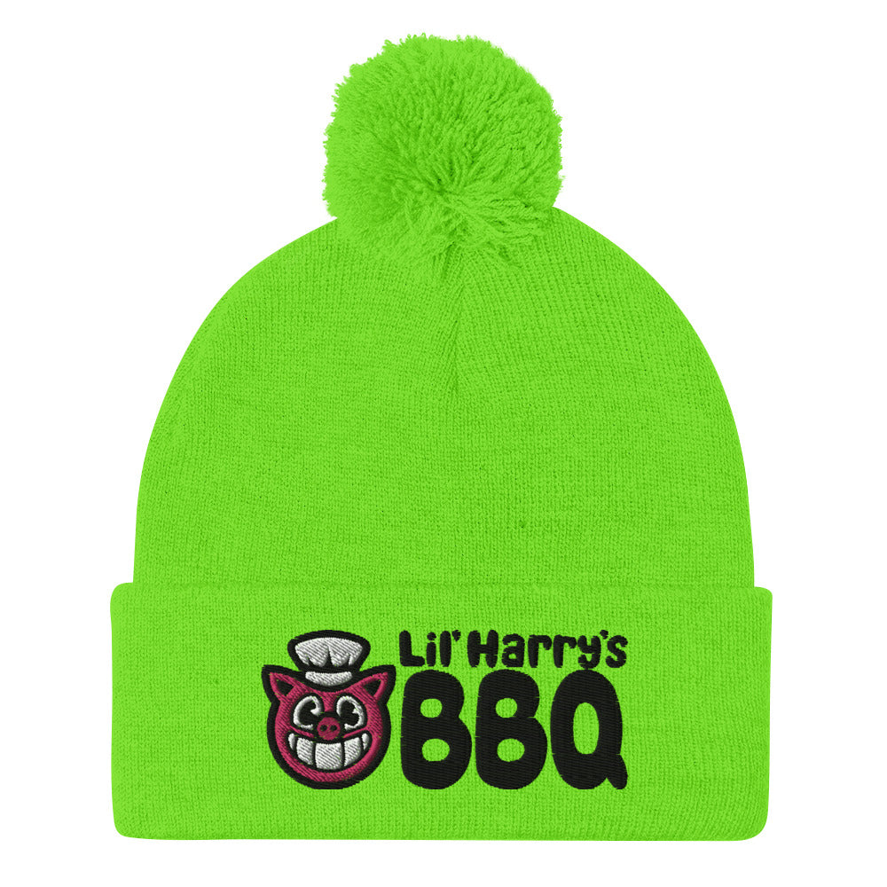 Lil' Harry's BBQ Pom-Pom Beanie