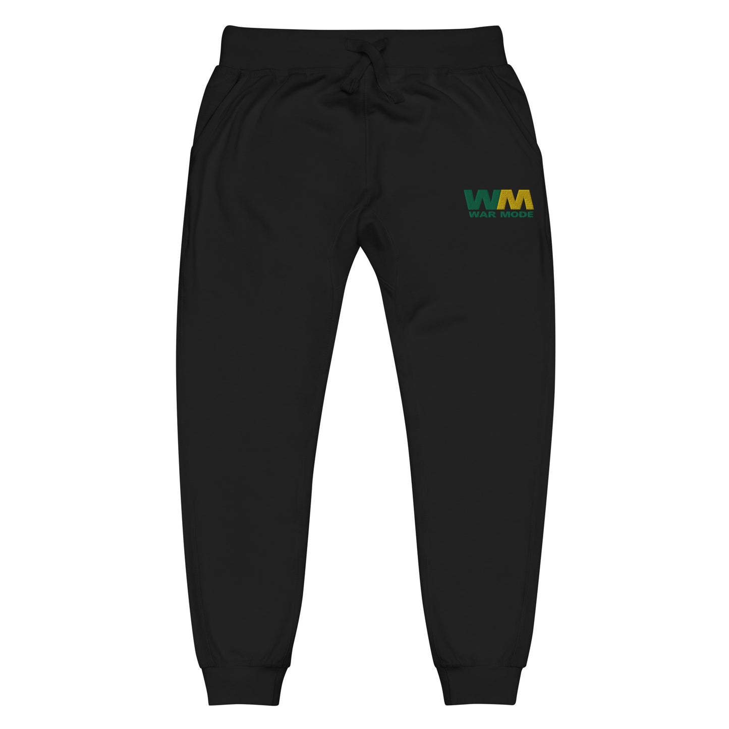 War Management Embroidered Unisex Fleece Sweatpants