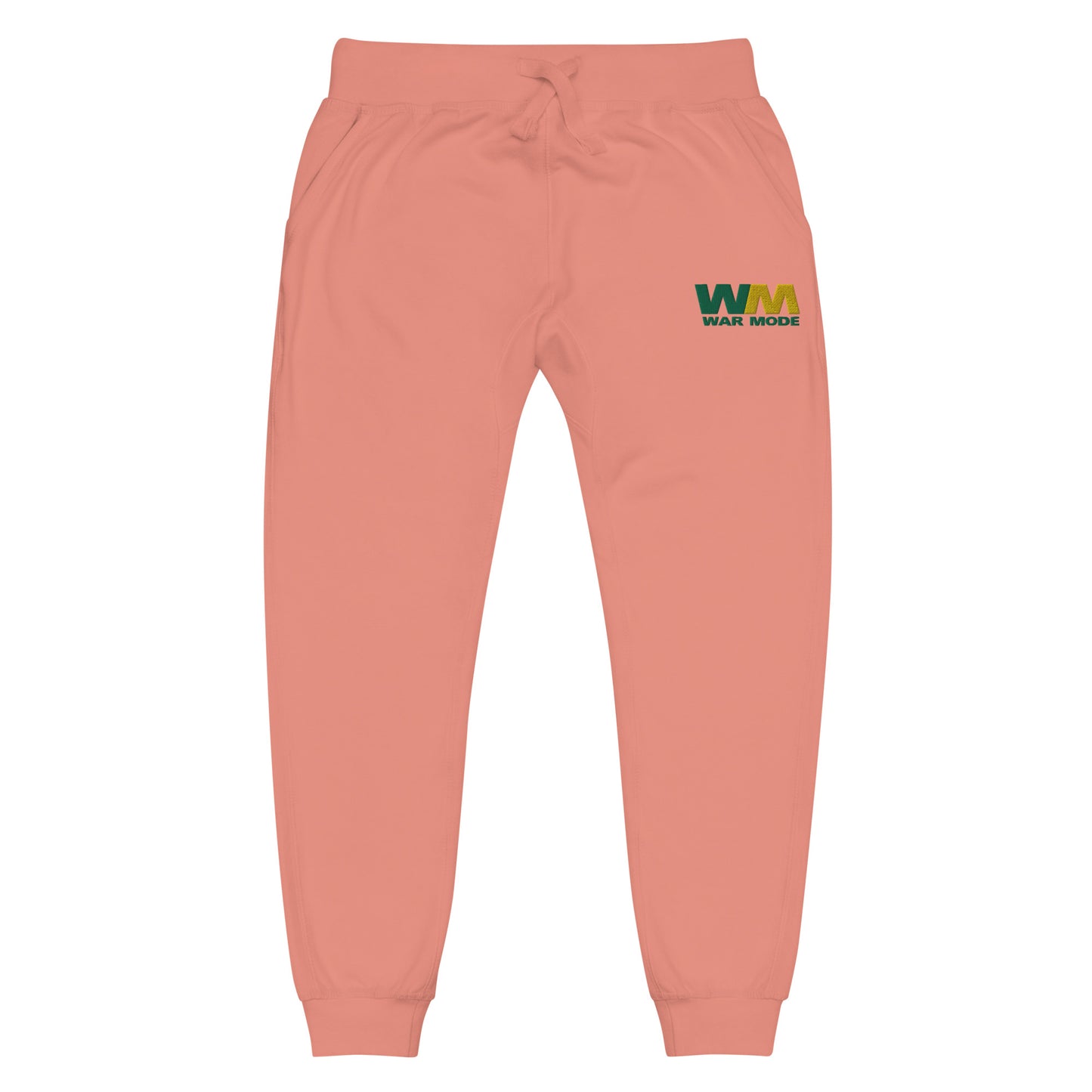 War Management Embroidered Unisex Fleece Sweatpants