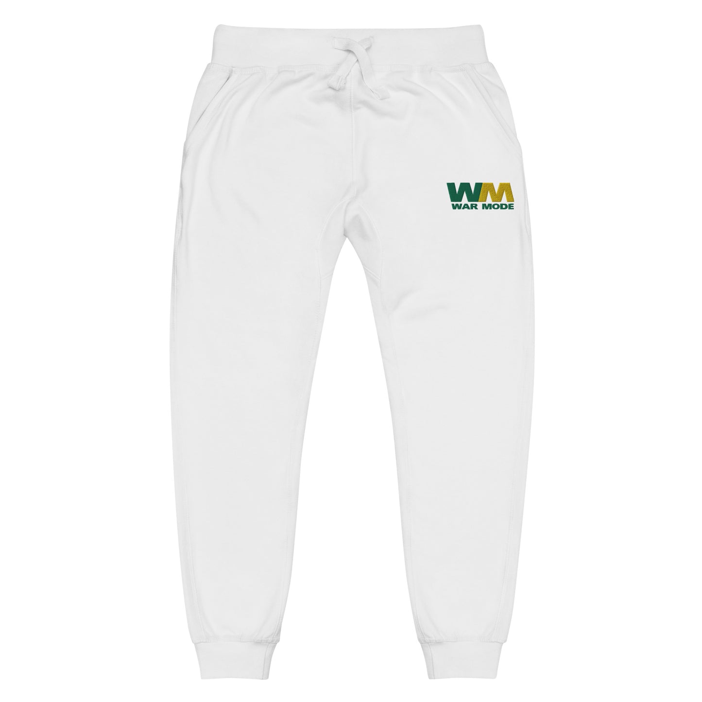 War Management Embroidered Unisex Fleece Sweatpants