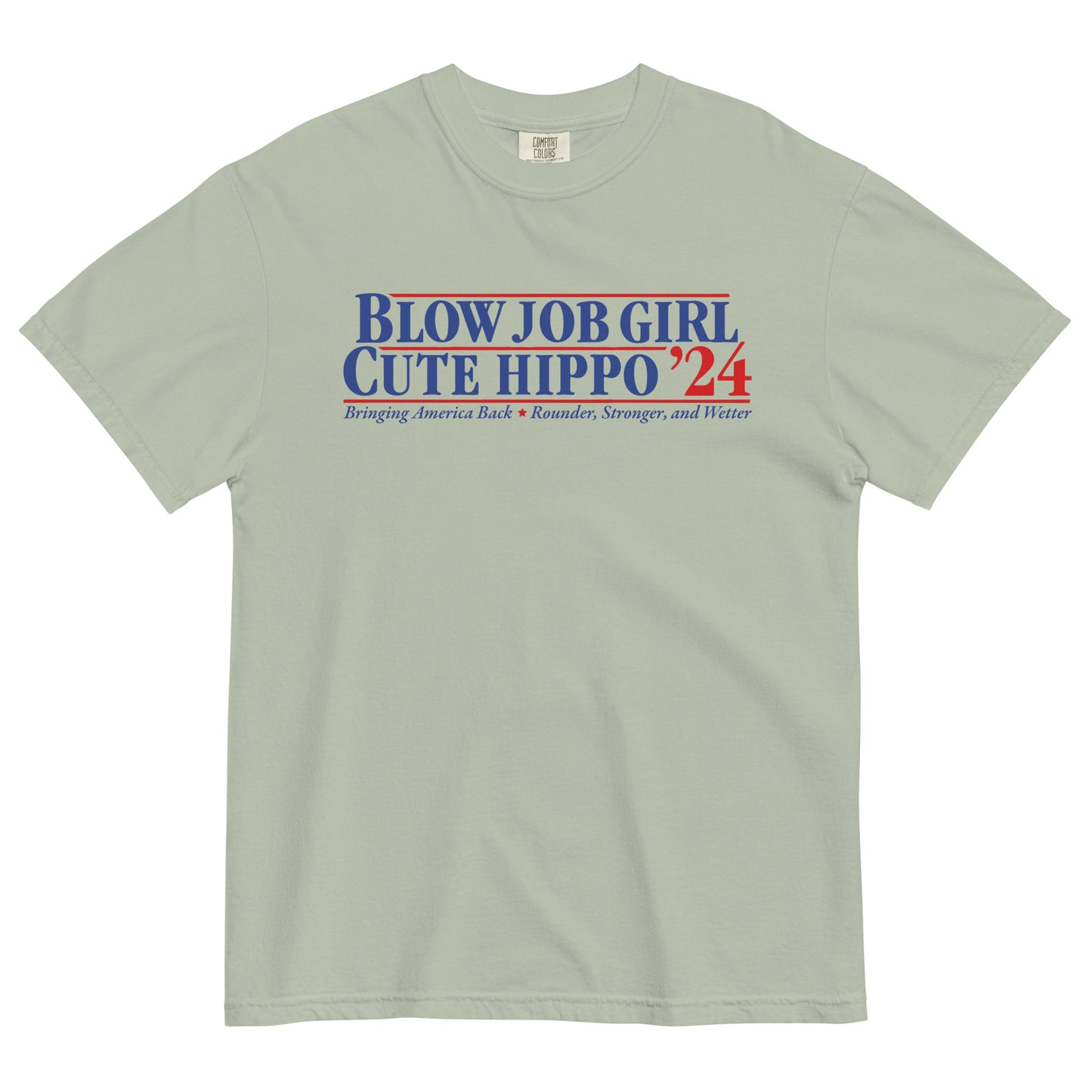 BJ Girl/Cute Hippo 2024 Unisex T-Shirt