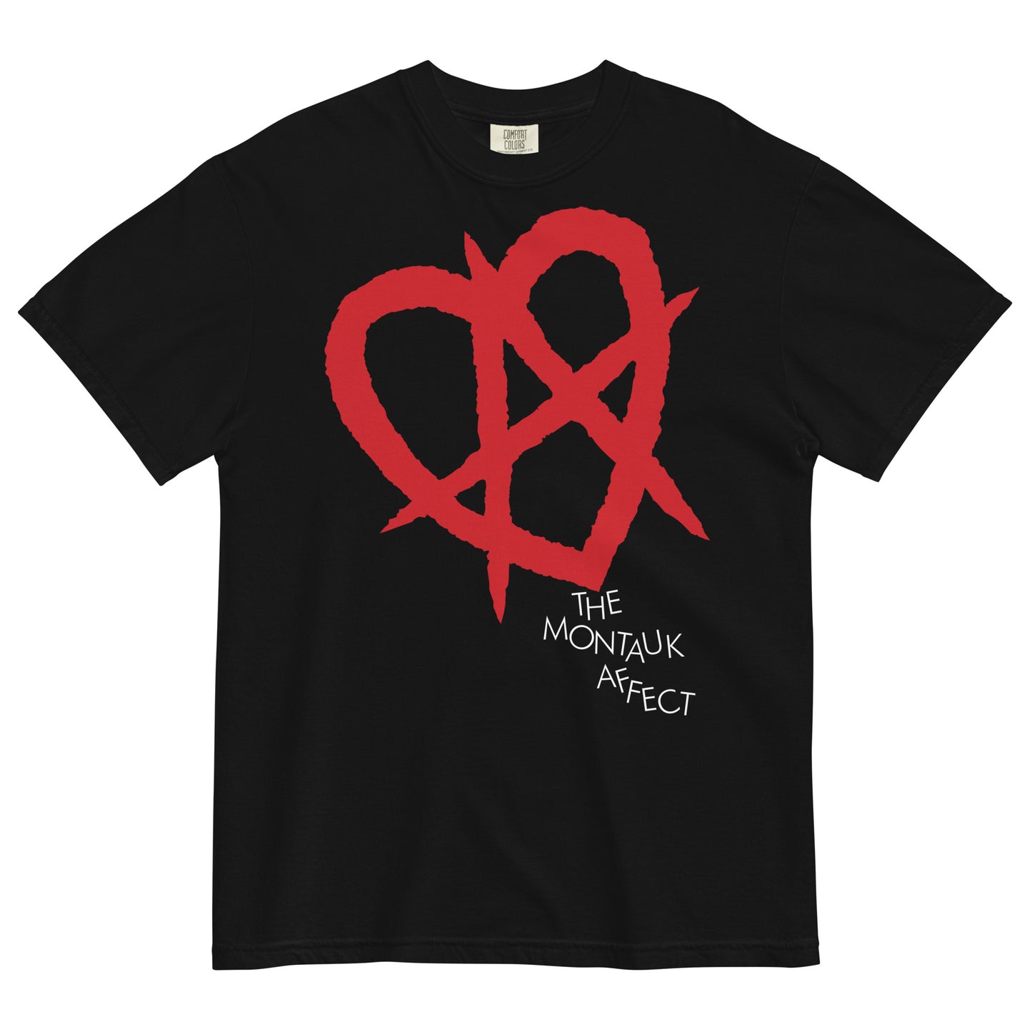 The Montauk Affect Anarchy Heart Unisex T-Shirt