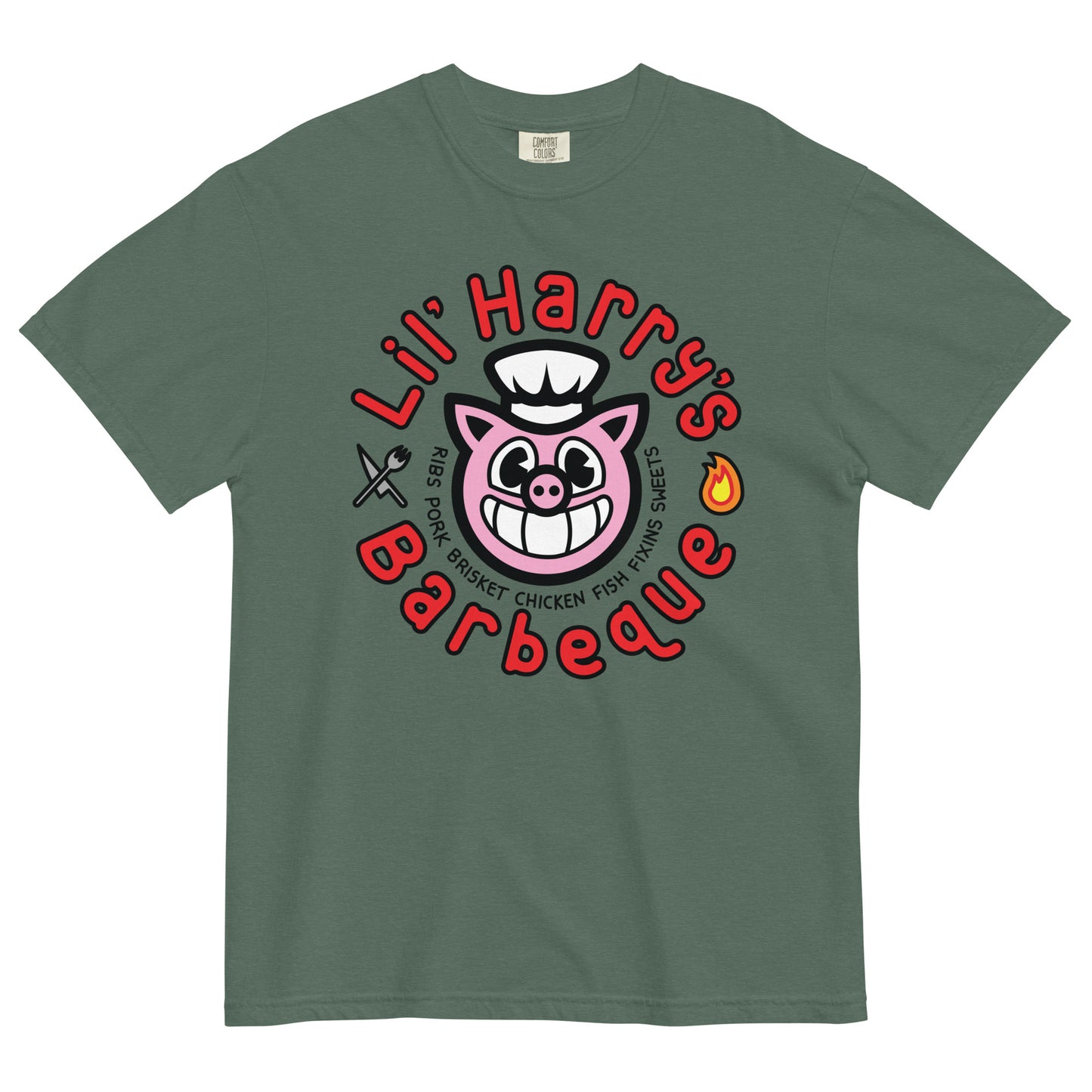 Lil' Harry's BBQ Unisex T-Shirt