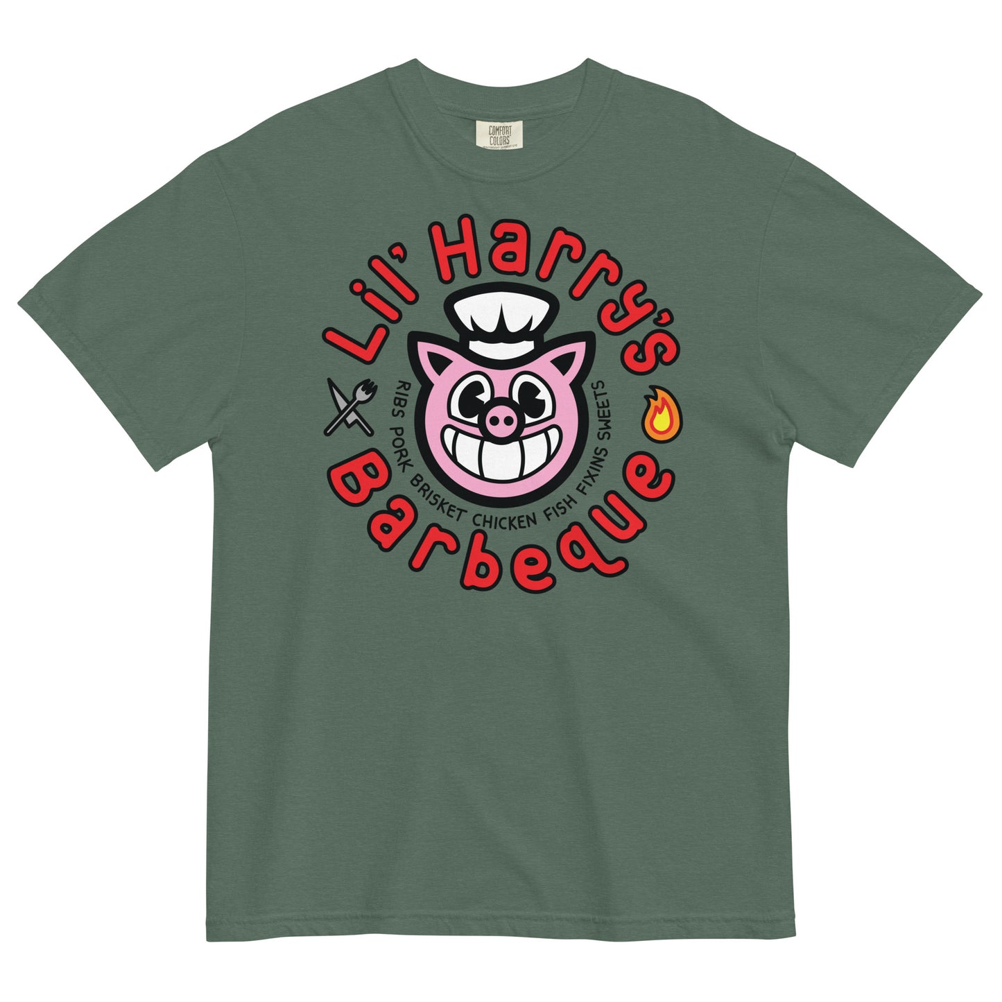 Lil' Harry's BBQ Unisex T-Shirt