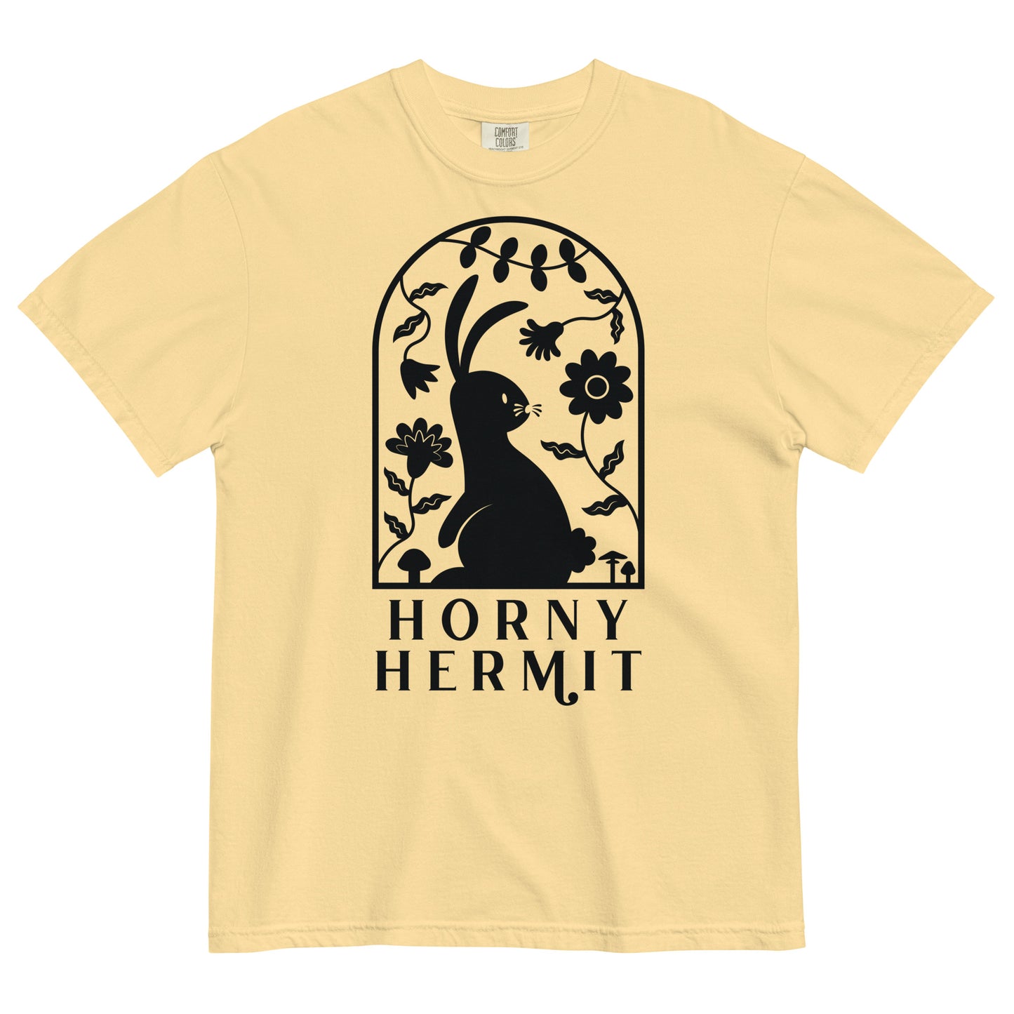 Horny Hermit Stacked Logo Unisex T-Shirt