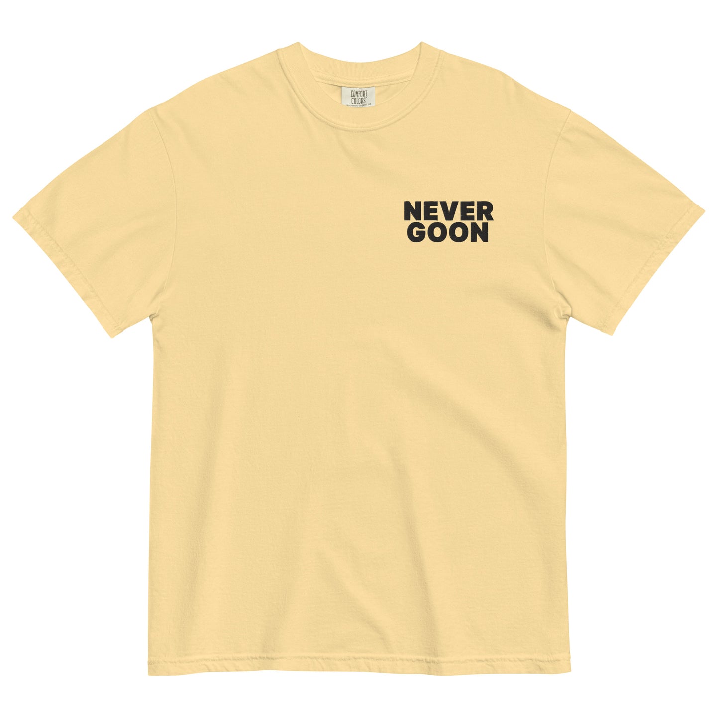 Never Goon Embroidered Unisex T-Shirt