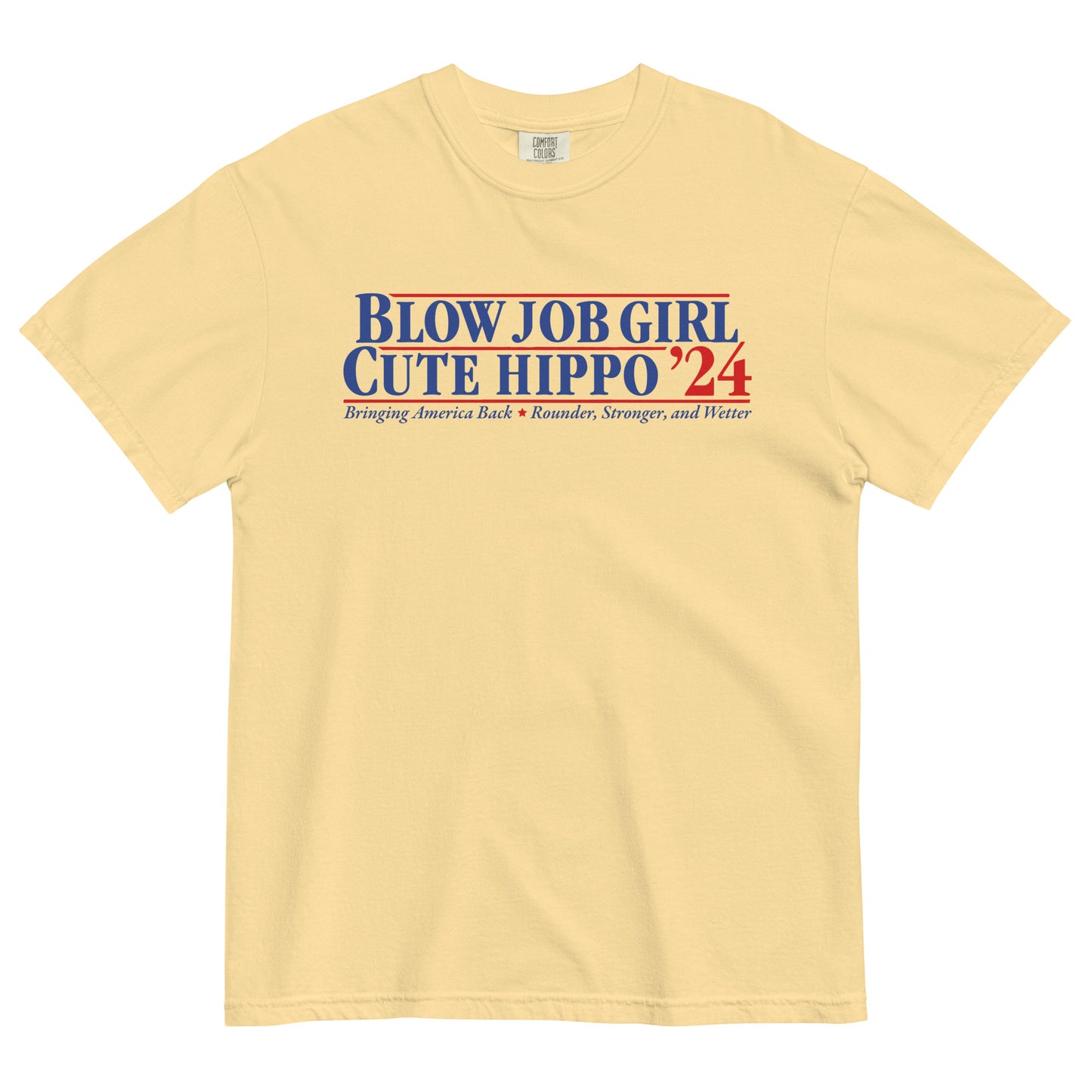 BJ Girl/Cute Hippo 2024 Unisex T-Shirt