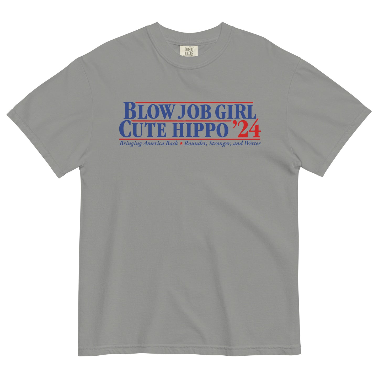 BJ Girl/Cute Hippo 2024 Unisex T-Shirt