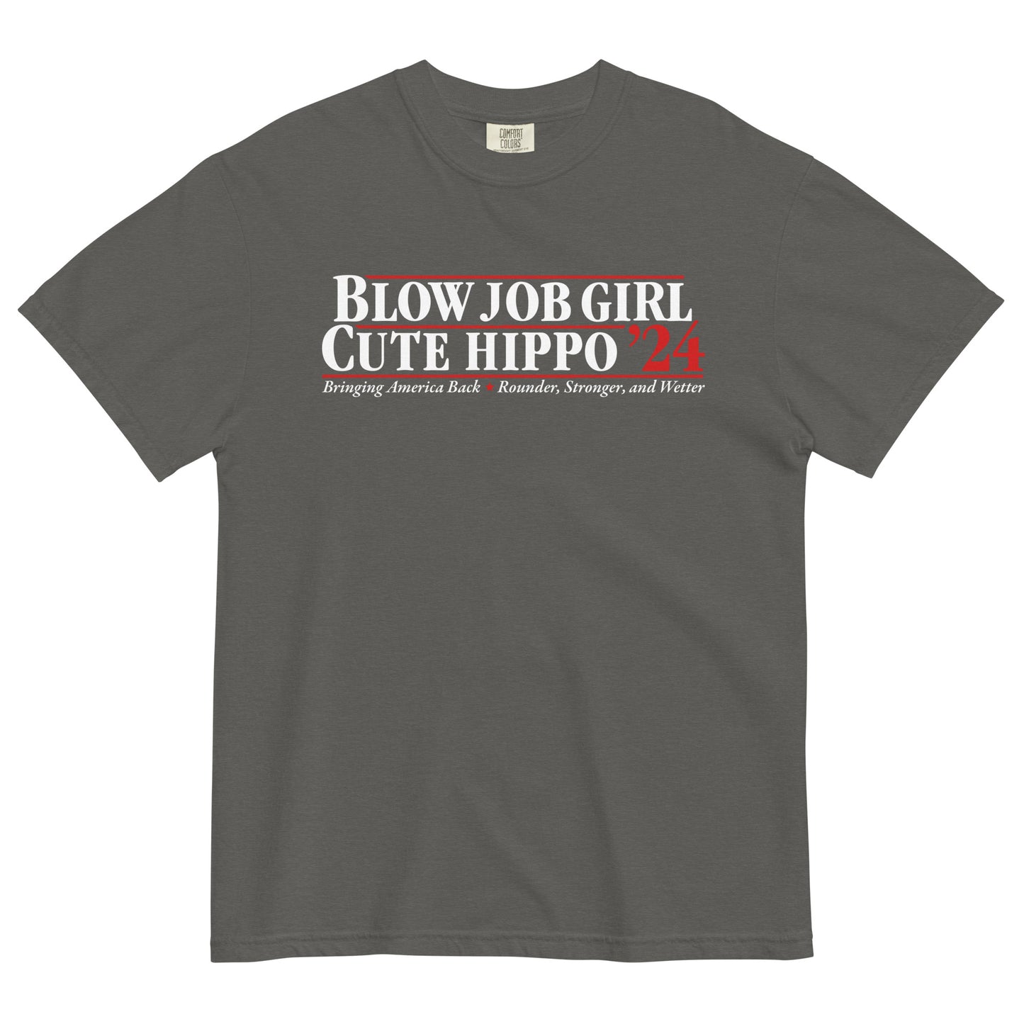 BJ Girl/Cute Hippo 2024 Unisex T-Shirt