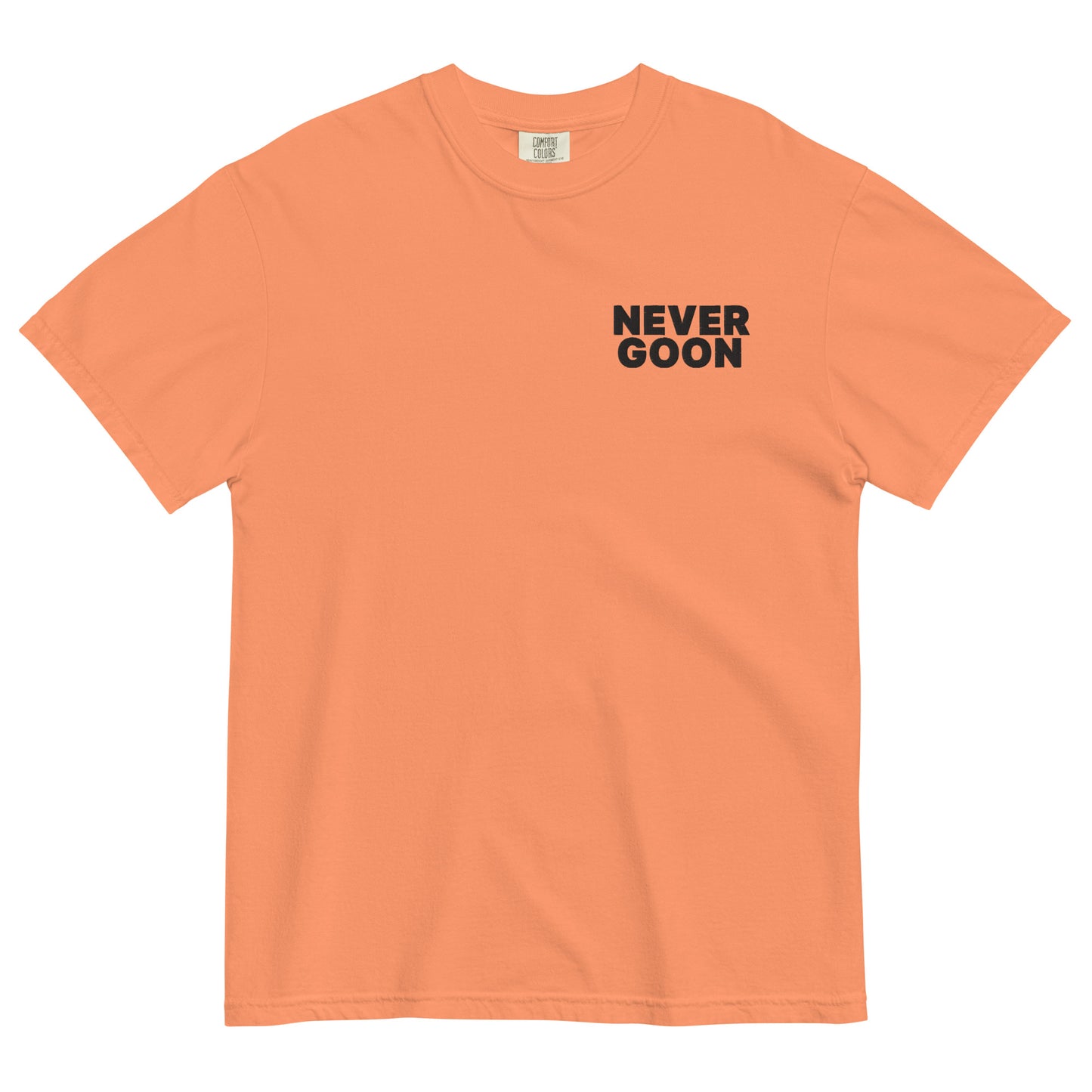 Never Goon Embroidered Unisex T-Shirt