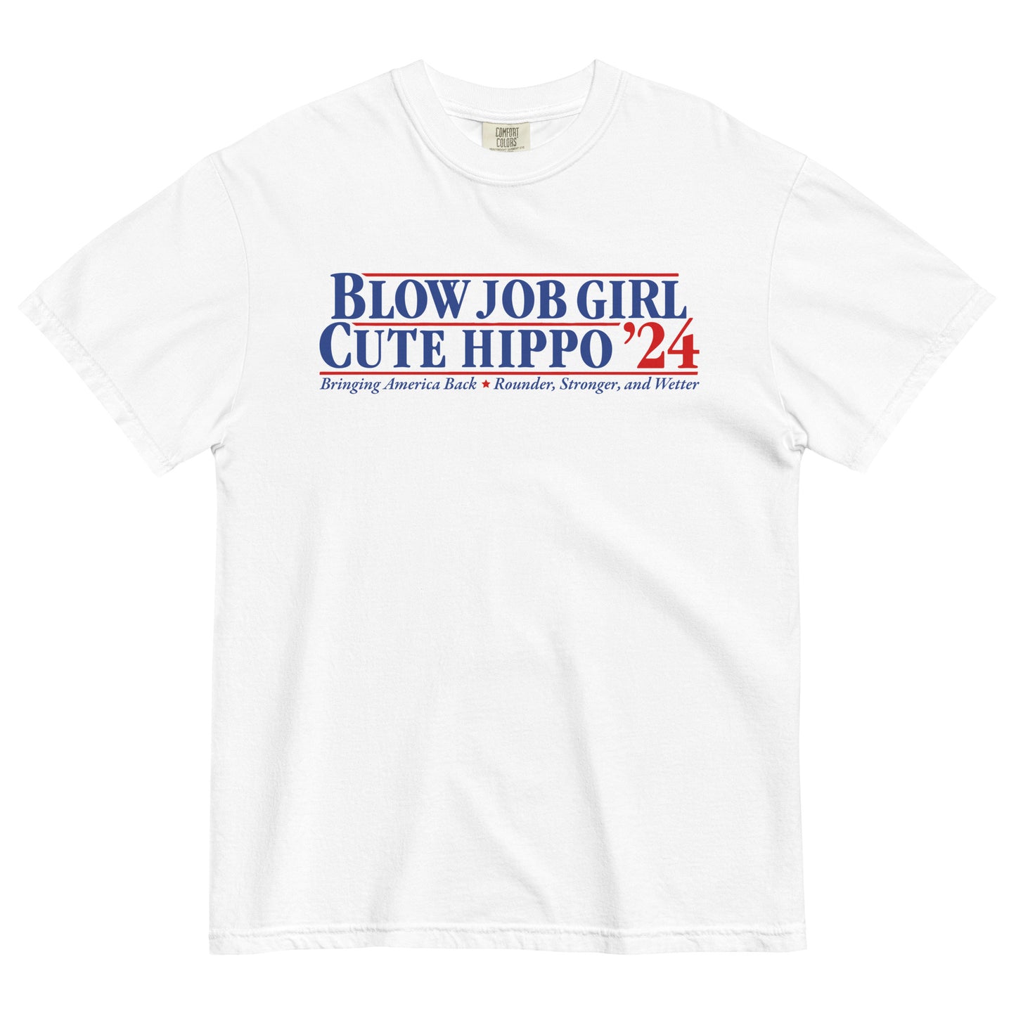 BJ Girl/Cute Hippo 2024 Unisex T-Shirt