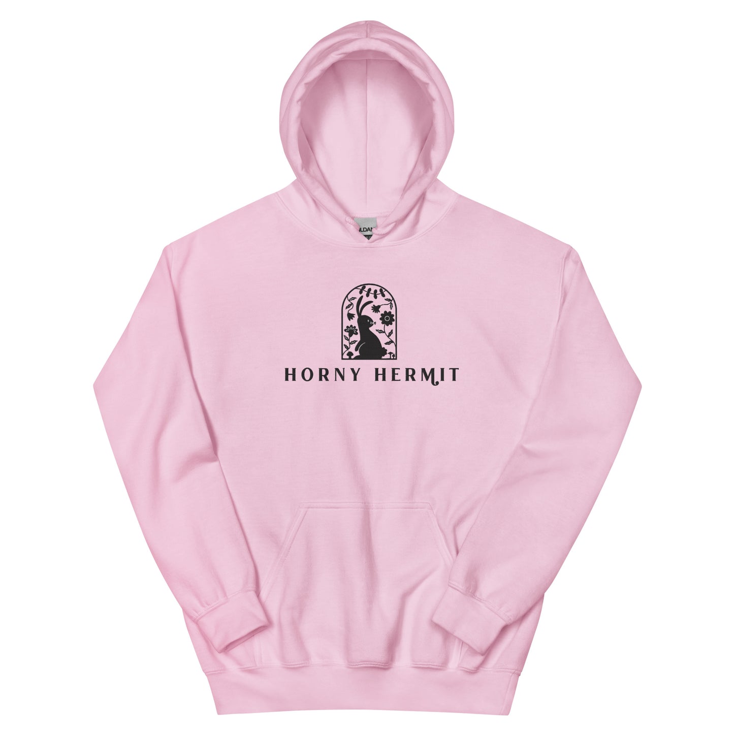 Horny Hermit Embroidered Unisex Hoodie