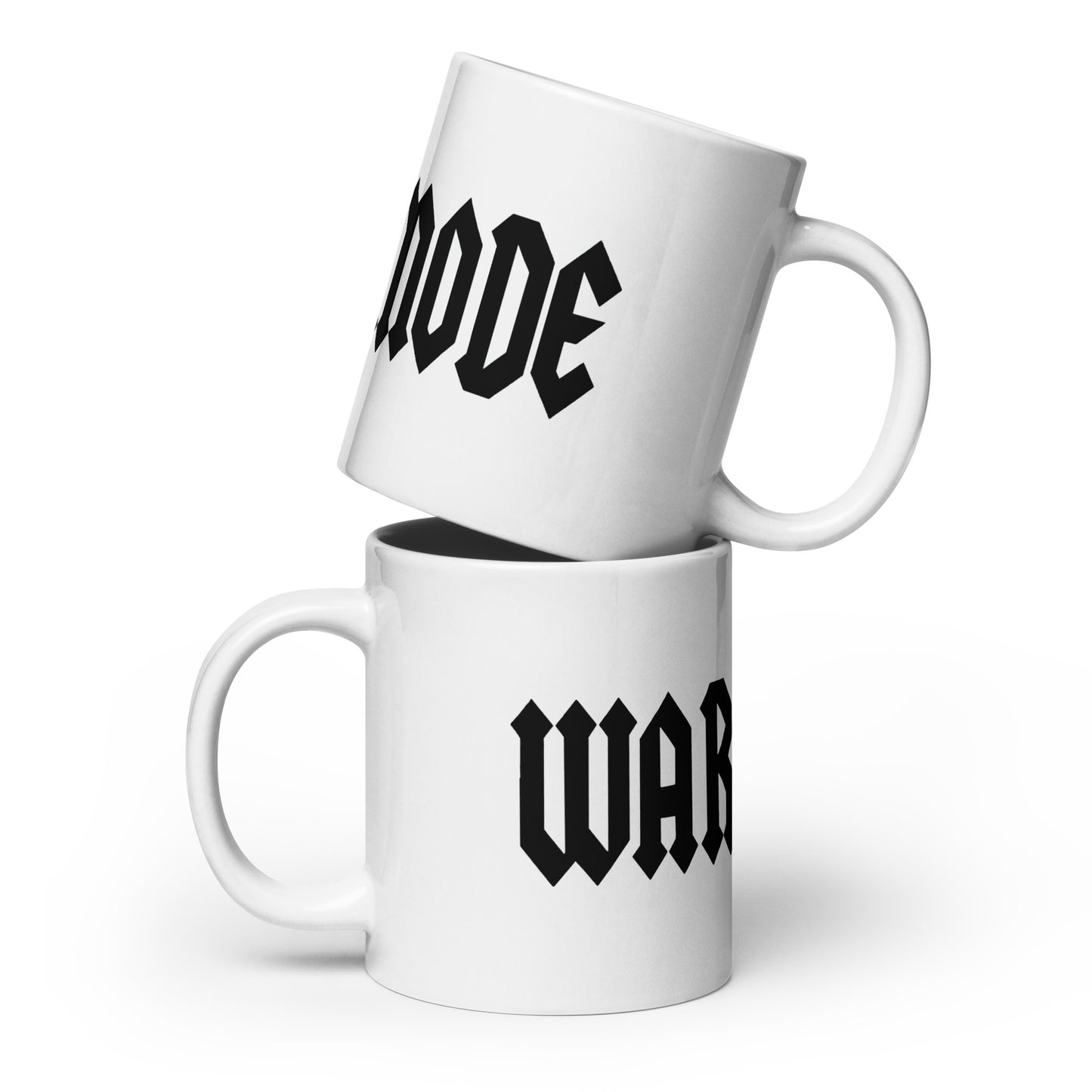 WM AC DC White Glossy Mug