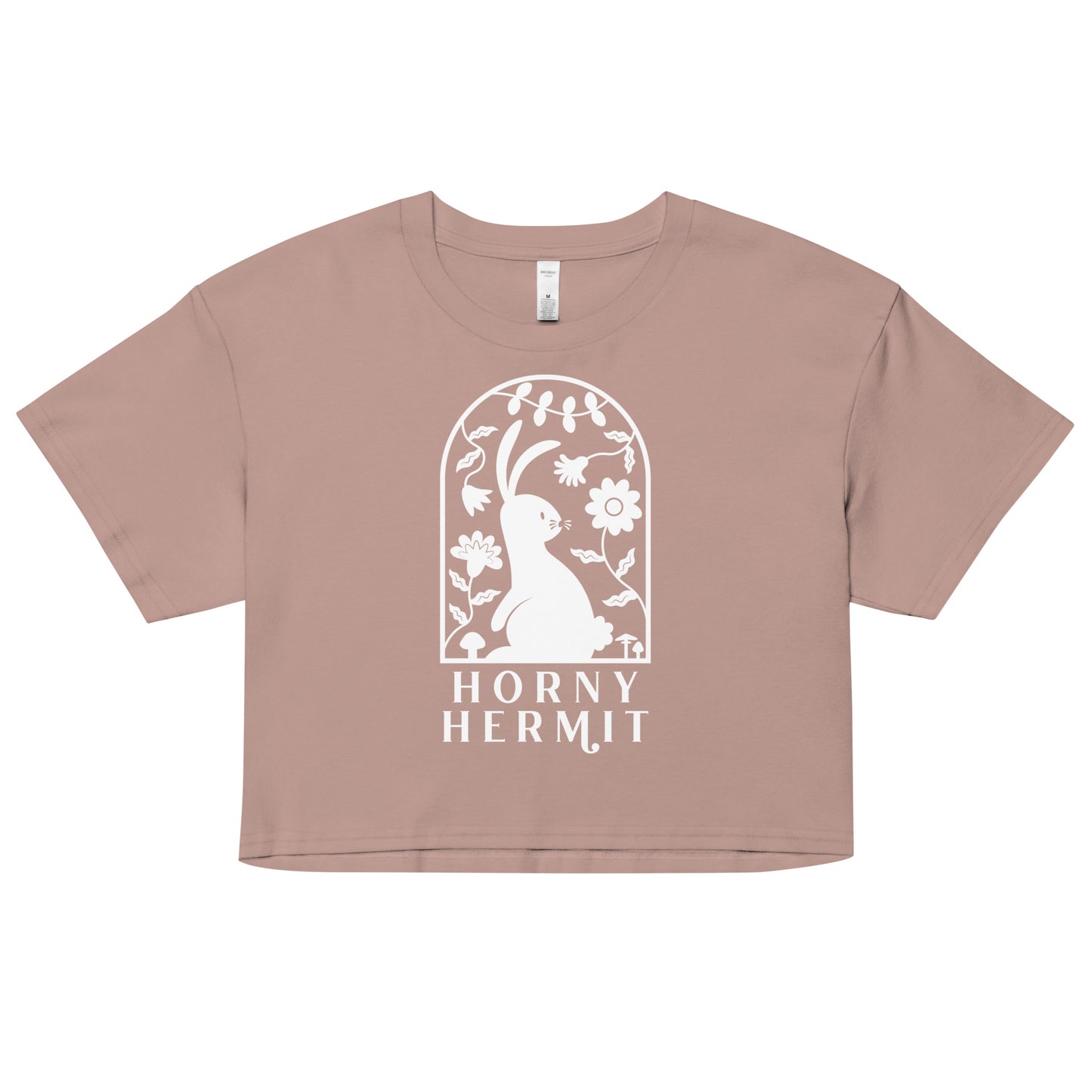 Horny Hermit Stacked Women’s Crop Top